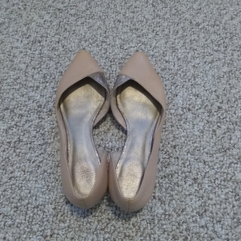 Seychelles blush d'orsay flats 🌺